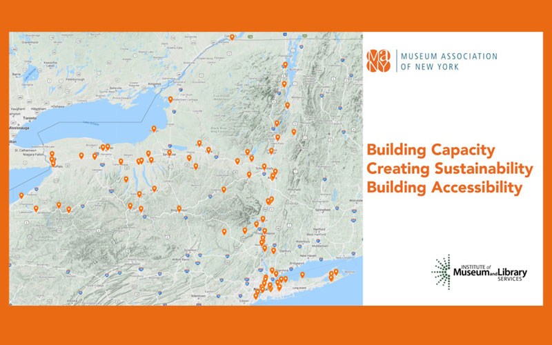 map of new york state and grant participating museums